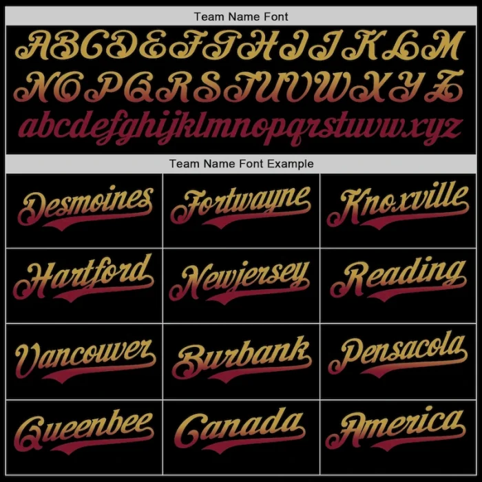 Custom Black Old Gold-Crimson Authentic Fade Fashion Baseball Jersey - Image 4