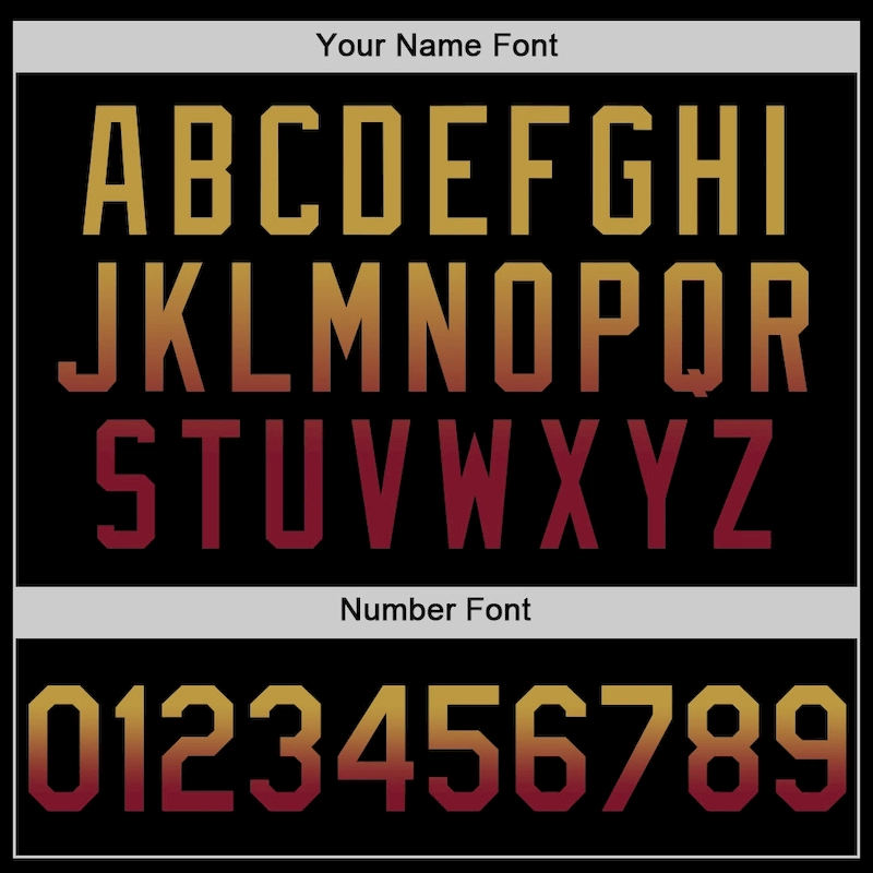 FadeFashion0882-4.webp Custom Black Old Gold-Crimson Authentic Fade Fashion Baseball Jersey - Image 5