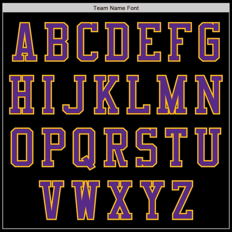Jacket3862-5.webp Custom Black Purple-Gold Bomber Varsity Letterman Zipper Jacket - Image 4