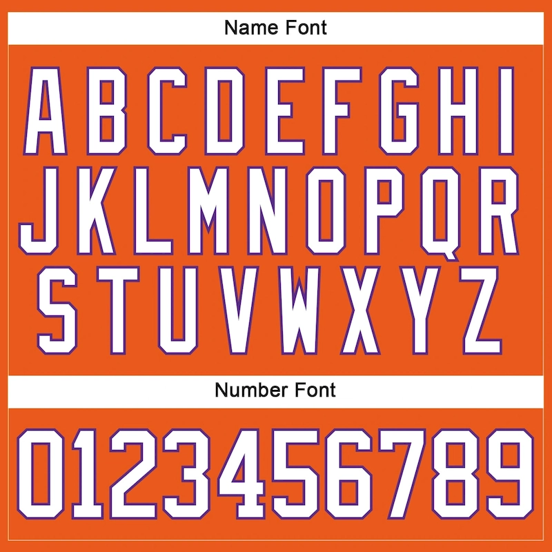 Orange0372-4.webp Custom Orange White-Purple Hockey Lace Neck Jersey - Image 5