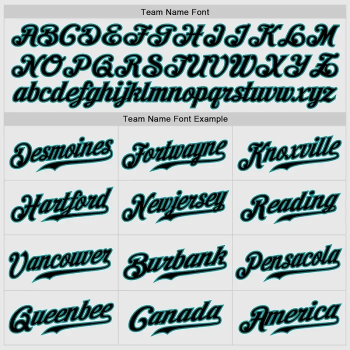 Custom White Aqua Pinstripe Black-Aqua Authentic Raglan Sleeves Baseball Jersey - Image 5