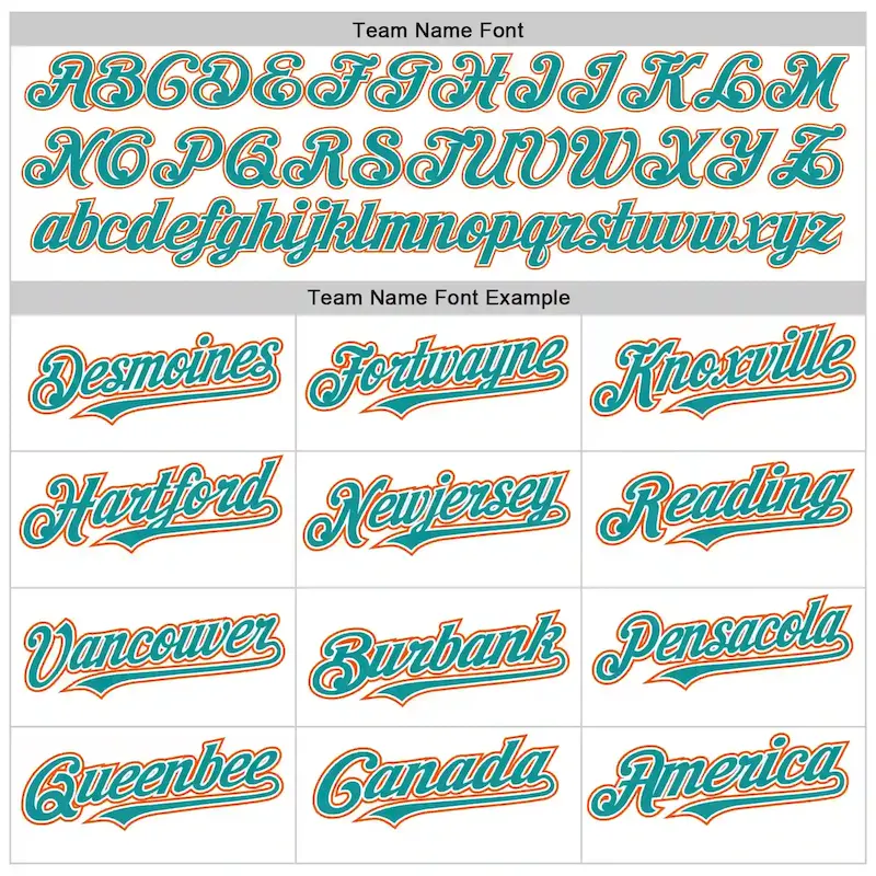 RaglanSleeves0166-3.webp Custom White Teal-Orange Authentic Raglan Sleeves Baseball Jersey - Image 4
