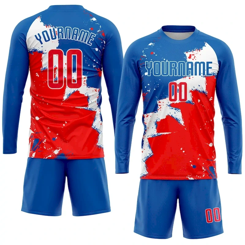 Soccer0544-3_68bf8c0b-6f80-49d0-906d-8e3b64b15fc9.webp Custom Royal Red-White Sublimation Soccer Uniform Jersey - Image 4