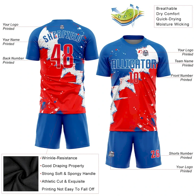 Soccer0544-4_ade8c9c8-8729-4f39-9491-ab59d4ce2360.webp Custom Royal Red-White Sublimation Soccer Uniform Jersey - Image 5