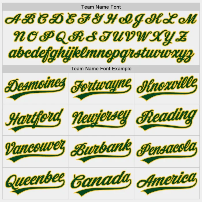 Custom White Green-Gold Two-Button Unisex Softball Jersey - Image 4