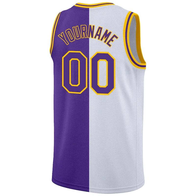 split_0059-5.webp Custom White Purple-Gold Authentic Split Fashion Basketball Jersey - Image 6